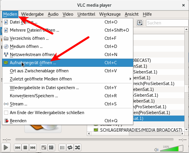 Hardware-Check im VLC